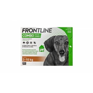 Frontline Combo S Caine 2-10 kg, 3 pipete